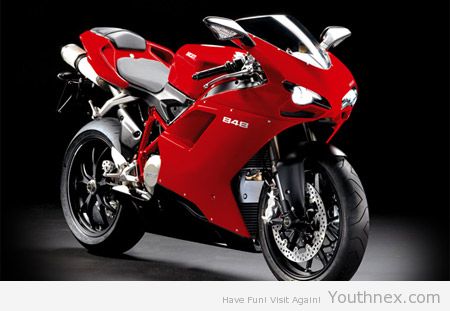 Ducati Superbike 848 Red Color